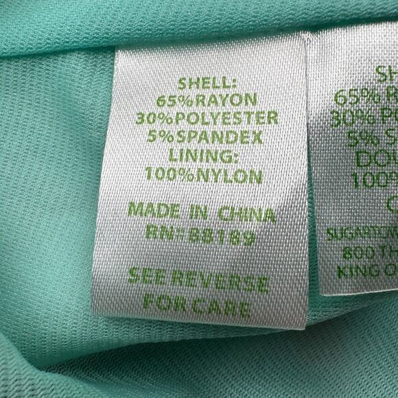 Lilly Pulitzer Dress Womens Small Pink Briella V Neck Tropical Preppy Beach - Picture 8 of 14